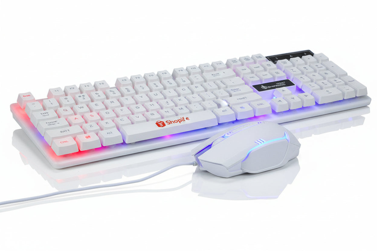 Notebook external gaming keyboard and mouse