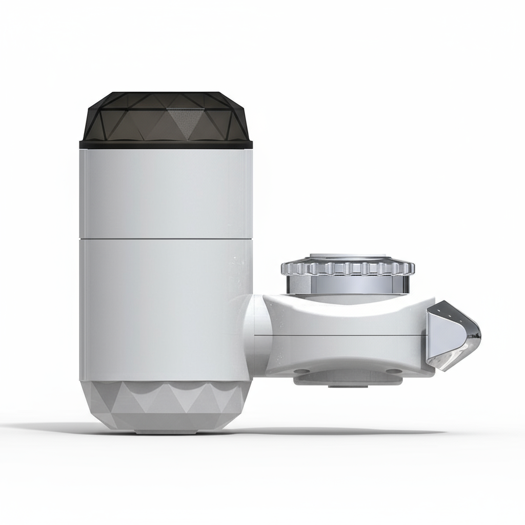 Instant Electric Heating Faucet Water Faucet Electric Hot Water Heater Faucet with LCD Temperature Display Bathroom Kitchen