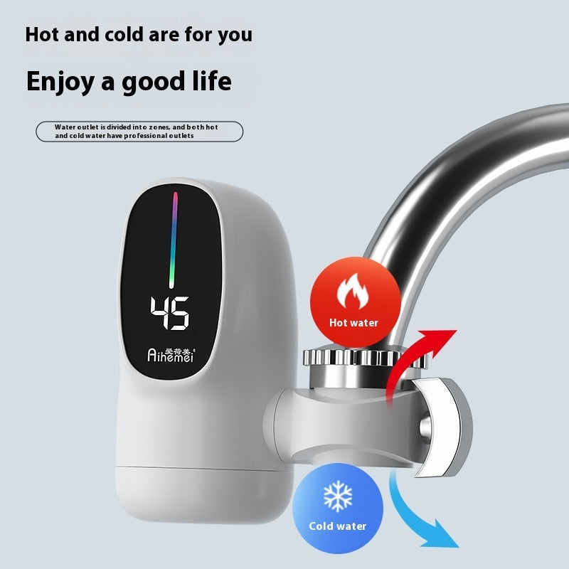 Electric Faucet Household Instant Heating Miniture Water Heater Hot And Cold Dual-use