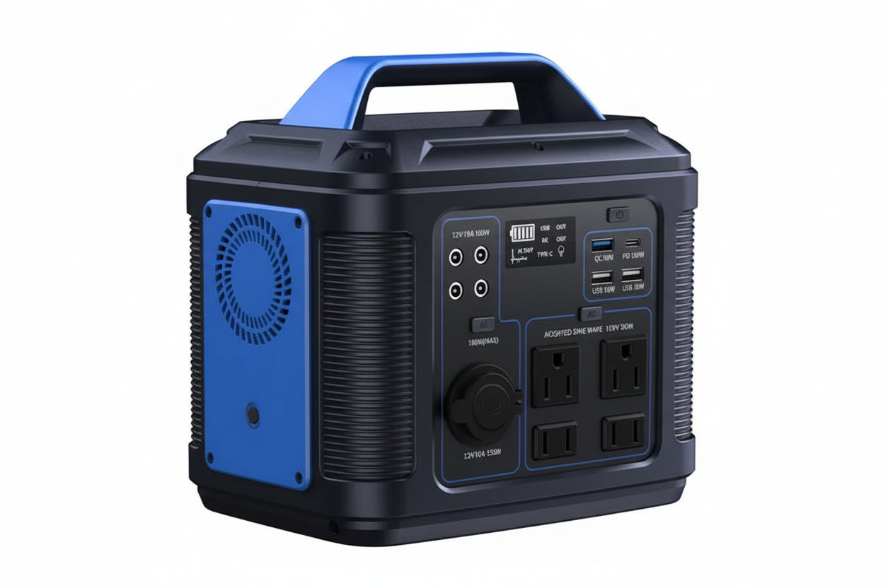 296Wh 80000mAh Lithium Battery Generator Solar For Outdoor Camping RV Home