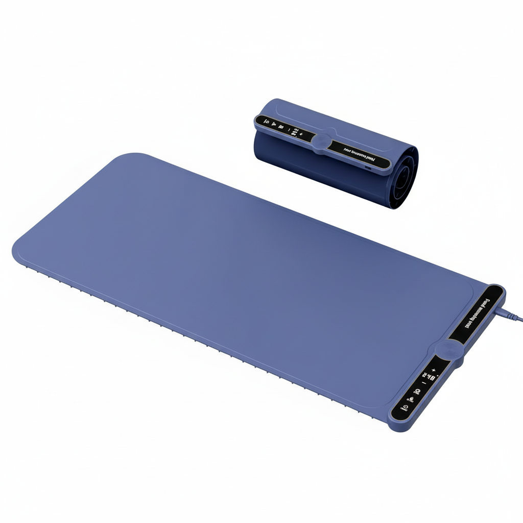 Foldable Heating Plate Mat Portable Keep Food Warm Electric Warming Mat For 8 Dishes With Time Setting