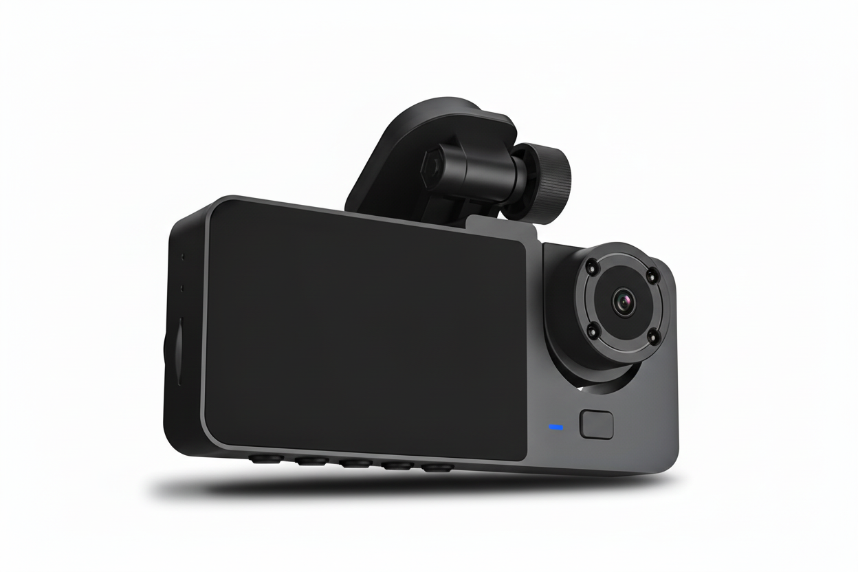 3 Channel Dash Cam, 1080P Dash Cam Front And Rear Inside, Three Way Dash Camera For Cars, Car Camera With 32GB Card, 24H Parking Mode, Loop Recording, Super Night Vision