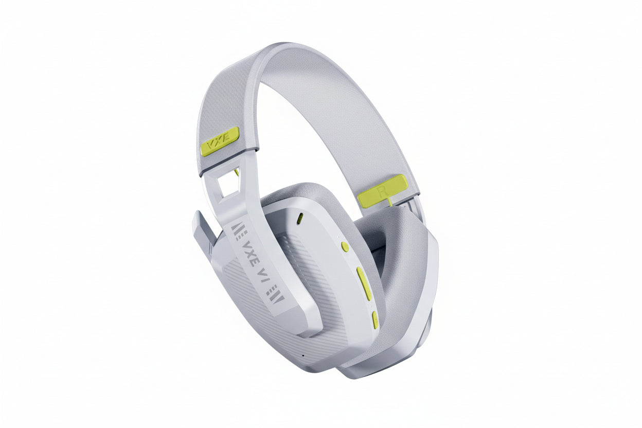 Bluetooth 24g Three-mode Lightweight Head-mounted With Microphone Computer Gaming Headset For E-sports