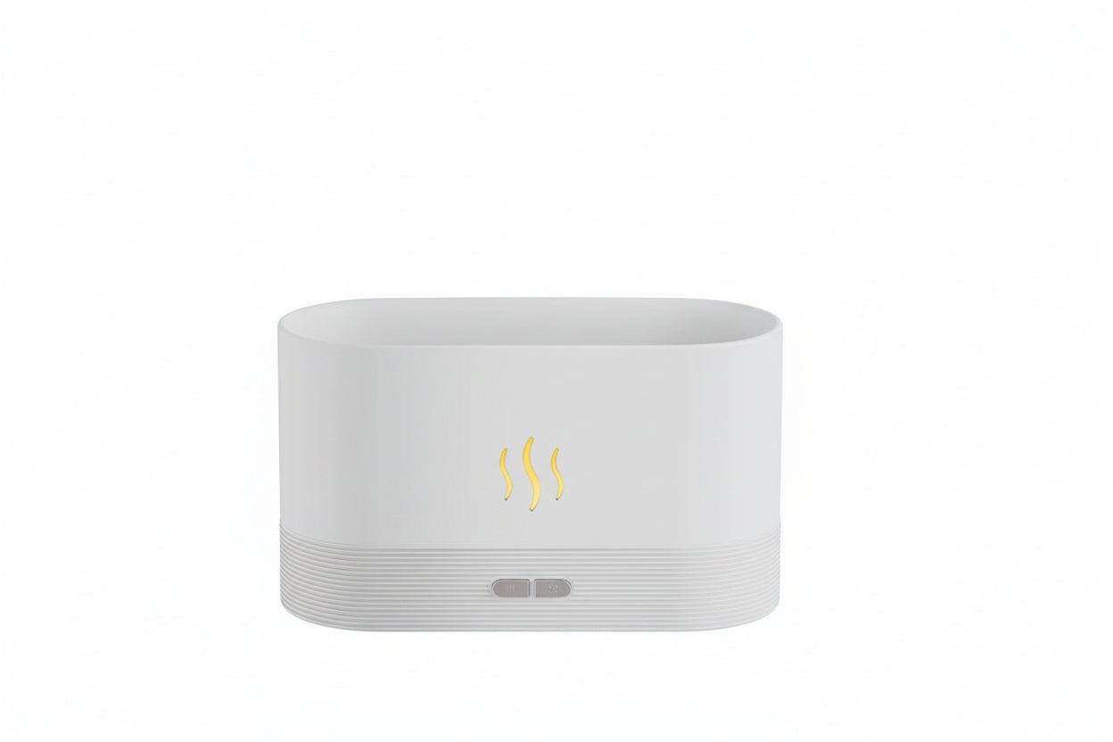 2022 Best Selling USB Ultrasonic Flame Humidifier Led RGB Colorful Essential Oil Fire Flame Aroma Diffuser