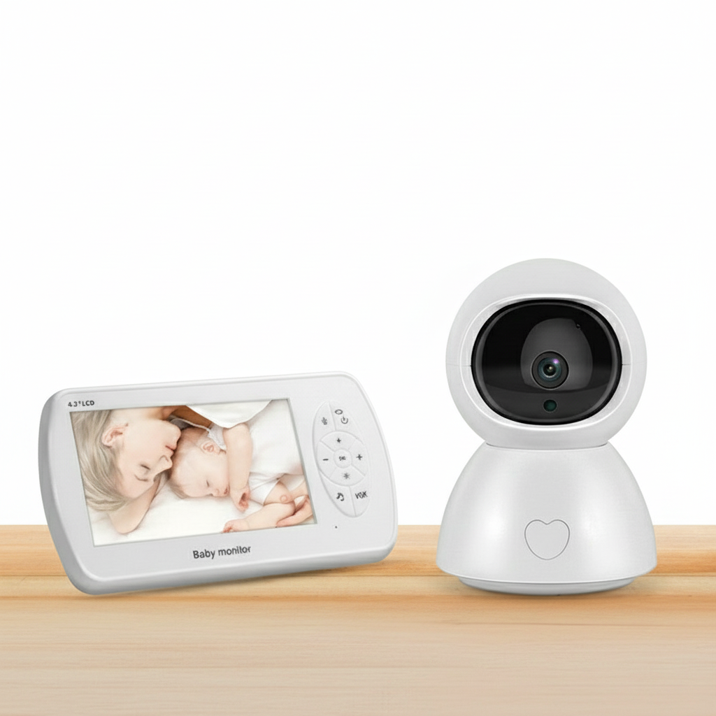 Baby Monitor Baby Monitor 4.3 Inch 1080P