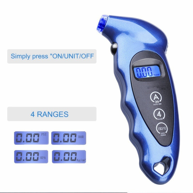 Tire Pressure Gauge Backlight High-precision Digital Tire Pressure Monitoring Car Tyre Air Pressure Gauge Meter LCD Display