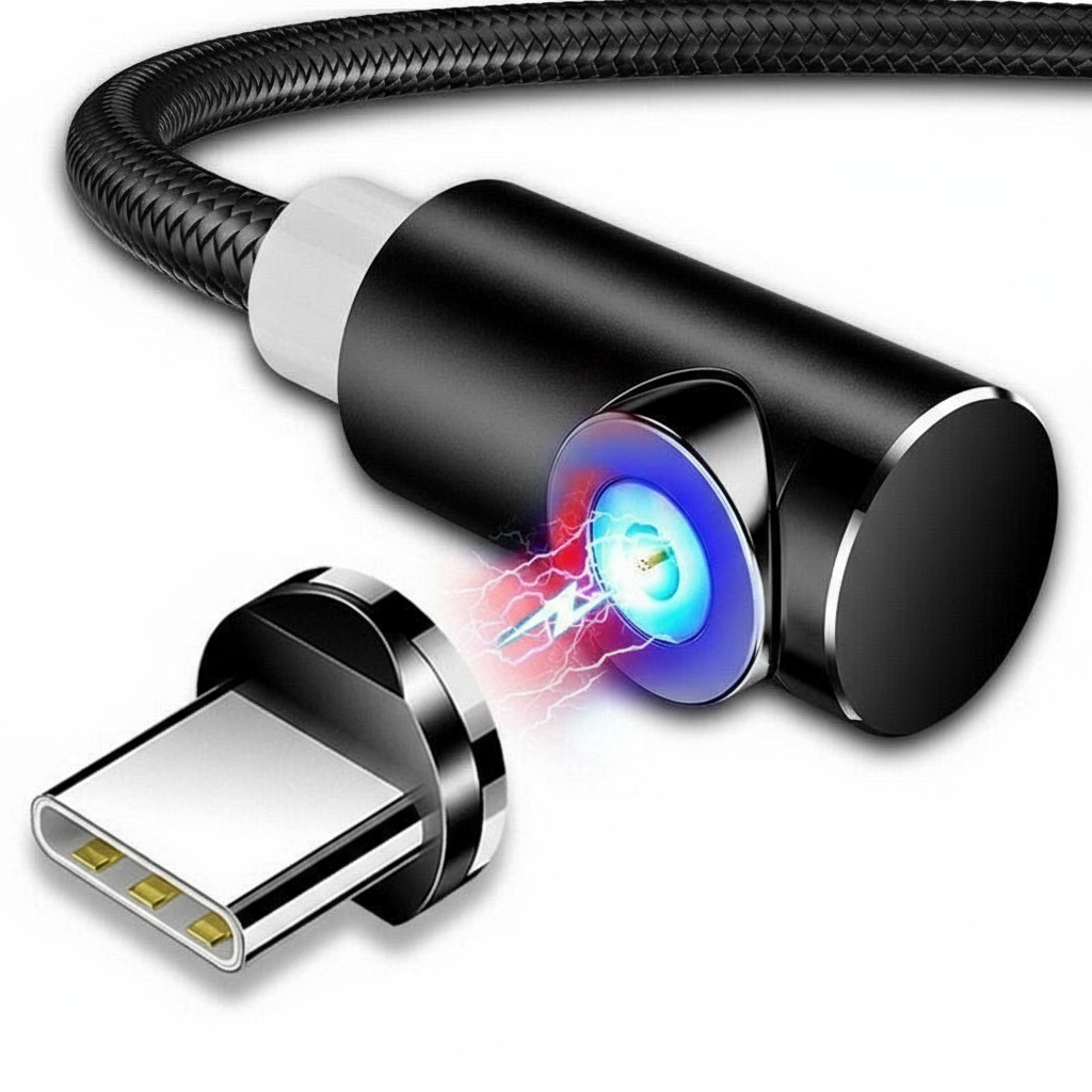 Magnetic Cable Micro USB Type C Charger