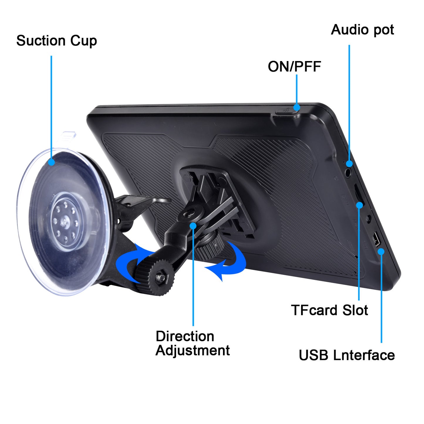 7 Inch GPS Navigator For Car