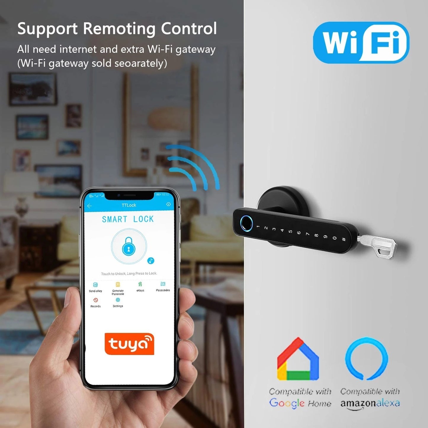 Smart Bluetooth Fingerprint Lock