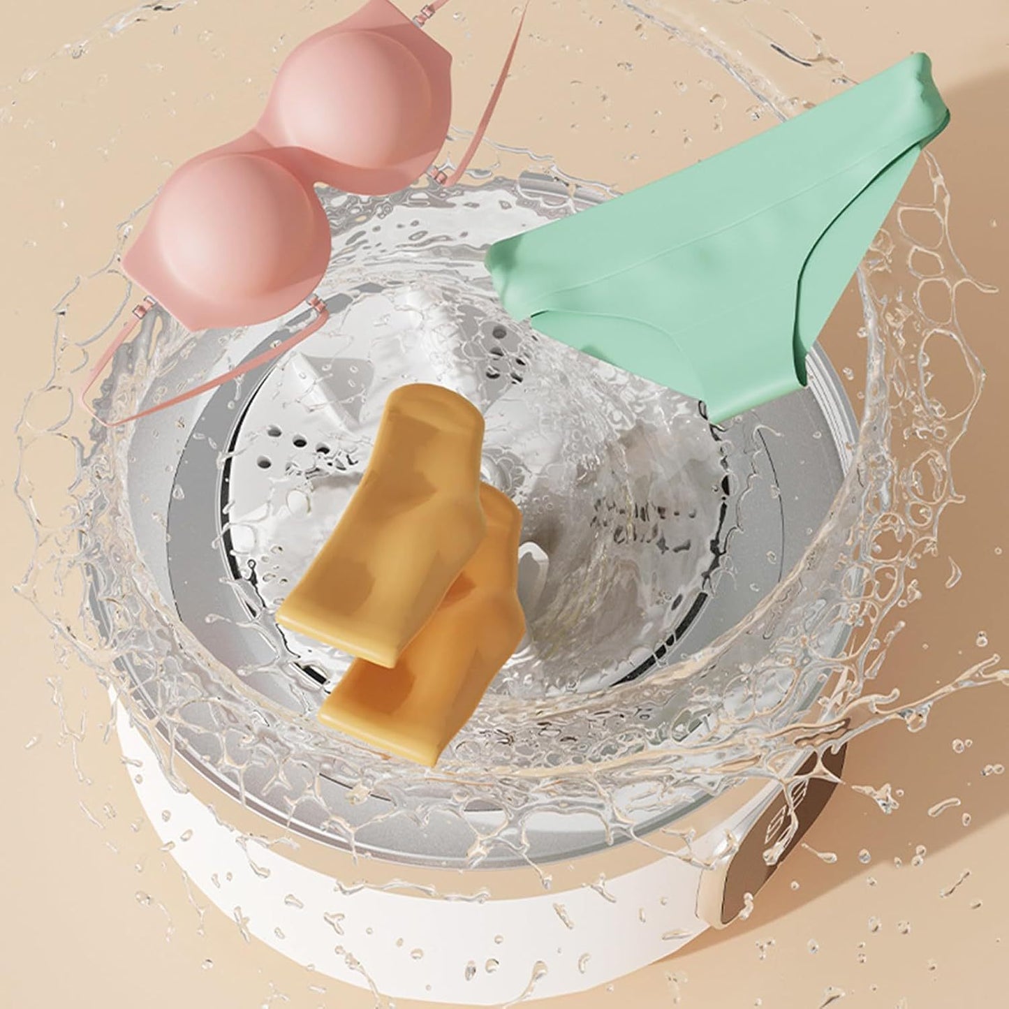 Portable Underwear Washing Machine Rechargeable Mini Washing Machine For Socks