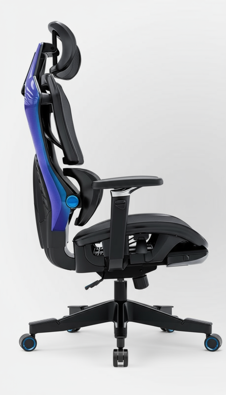 Ergonomic Gaming Chair Men's Waist Reclining