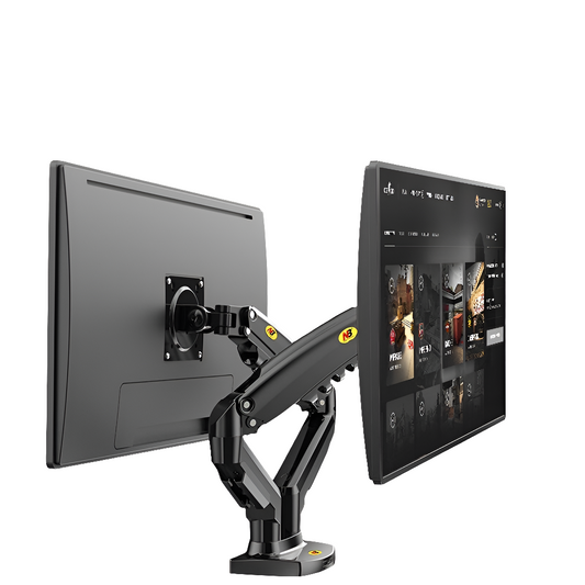 Computer Dual Screen Monitor Smart Desktop Up And Down Lifting Display Rack