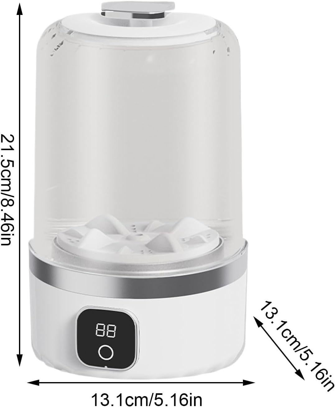 Portable Underwear Washing Machine Rechargeable Mini Washing Machine For Socks