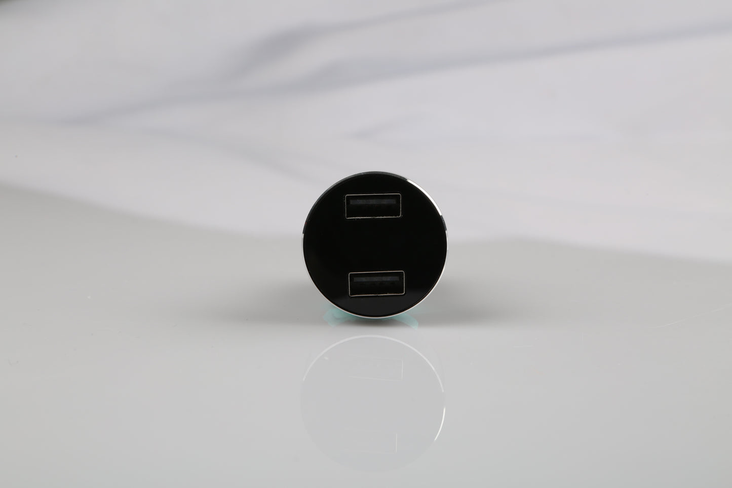 Universal 15W-3.1A Dual USB Car Charger Adapter Aluminum Alloy Fast Car Charging Adapter For IOS Phone XR XS Tablet PC